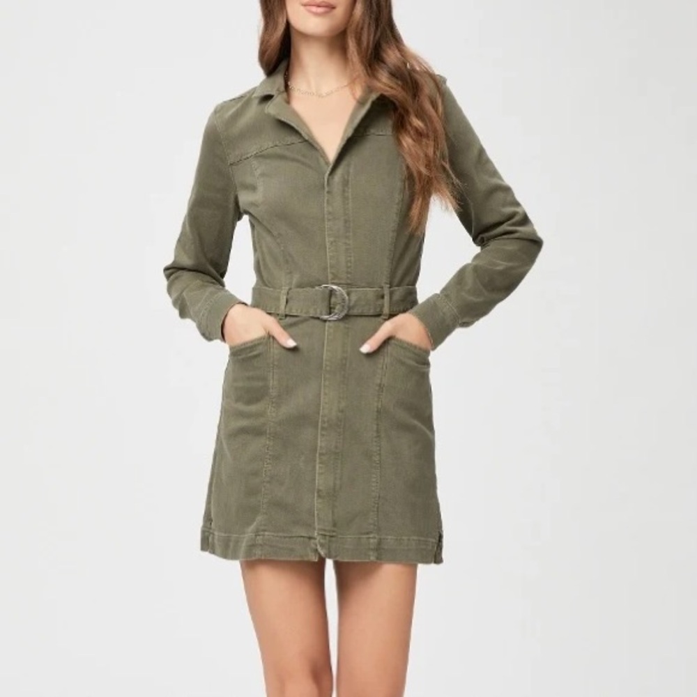 PAIGE Anessa Denim Mini Dress size 00